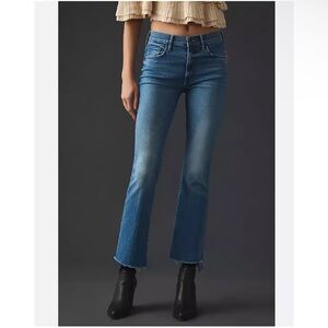 MOTHER The Insider Crop Step Fray Size 34 NWT